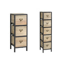 Metal Frame Tall Bedroom Chest Of Drawers by Lavishway | Chest Of Drawers-43328