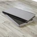 Linen Fabric Grey Foldable Storage Box by Lavishway | Benches & Storage Benches-38621