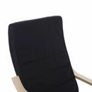 Adjustable Recliner Black Decking Chair by Lavishway | Recliner Armchairs-42449