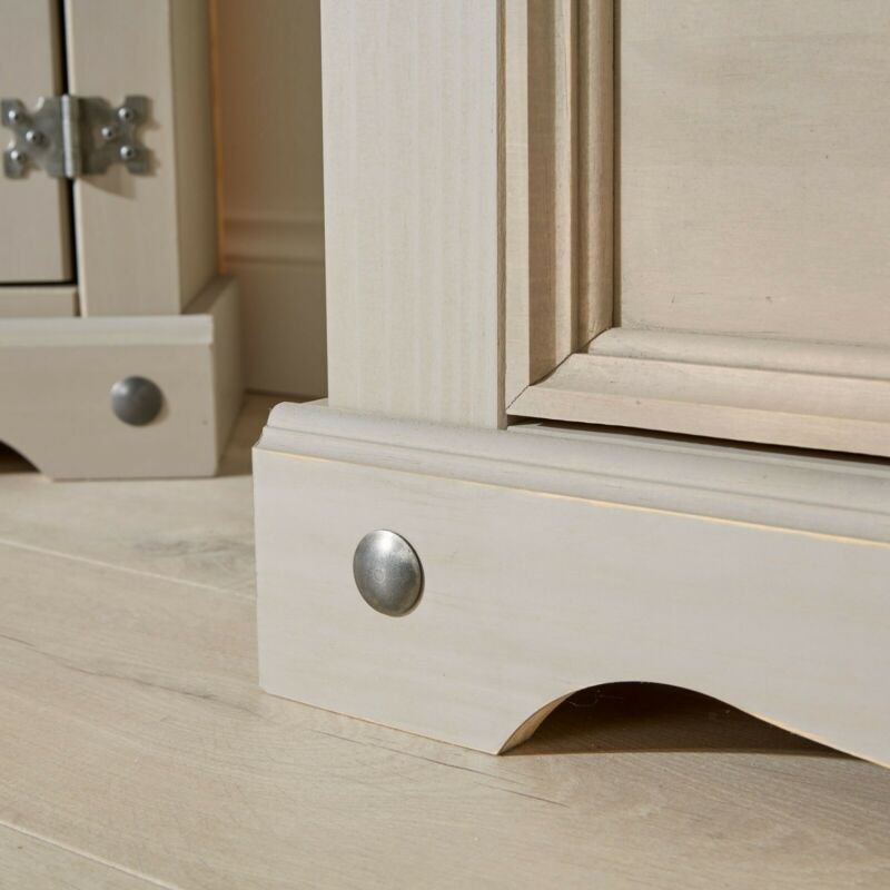 Corona Pine Grey Living Room Furniture by Lavishway | Coffee Tables-43023