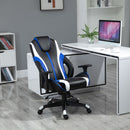 Striped Faux Leather High Back Recline Chair by Lavishway | Gaming Chairs-43750