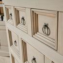 Corona Set of 3 Pine Wood Bedroom Set in Grey by Lavishway | Bedroom-39513