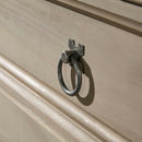 Corona Set of 3 Pine Wood Bedroom Set in Grey by Lavishway | Bedroom-39502