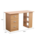 Pine Wood Computer & Office Desk by Lavishway | Desks-43319
