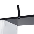 5 Tier S Shape Display Shelving Unit In Black by Lavishway | Book Shelves and Cabinets-44762