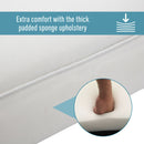 Padded Sofa White Bench Lounge by Lavishway | Benches & Storage Benches-44265