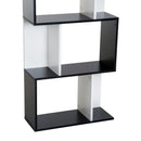 5 Tier S Shape Display Shelving Unit In Black by Lavishway | Book Shelves and Cabinets-44763