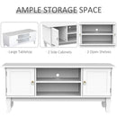 Modern Eco friendly Wooden TV Unit in White by Lavishway | TV Units Cabinets-39221