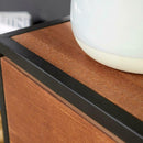 1 Drawer Dark Brown Side Table by Lavishway | Side Tables-43439