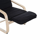 Adjustable Recliner Black Decking Chair by Lavishway | Recliner Armchairs-42448