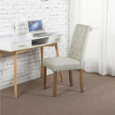 Upholstered Fabric Dining Chair Set of 2 by Lavishway | Dining Chairs-42885