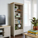 Set of Grey Oak Living Room Furniture by Lavishway | Book Shelves and Cabinets-42938