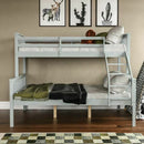 Sleeper Bunk Pine Wood Bed Frame by Lavishway | Wooden Beds-41573