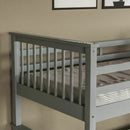 Wood Frame Solid Pine Bunk Bed by Lavishway | Wooden Beds-38972