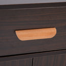 Hallway Storage Cabinet in Walnut by Lavishway | Hallway Cabinets-43817
