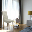 Upholstered Fabric Dining Chair Set of 2 by Lavishway | Dining Chairs-42876