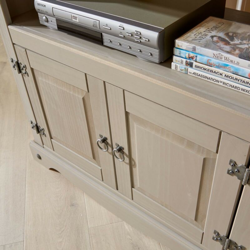 Corona Pine Grey Living Room Furniture by Lavishway | Coffee Tables-43011