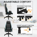 Black Office Recliner With Pillow Chair by Lavishway | Gaming Chairs-43664