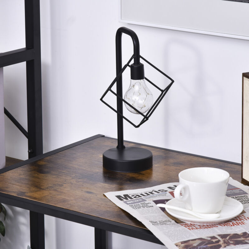 Industrial Style Retro Side Table with Drawer by Lavishway | Side Tables-42491