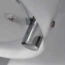 Acrylic 3 Lights Chrome Finish Ceiling Lamp by Lavishway | Pendant Lighting-42396