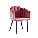 Soft Seat Velvet Studded Design Chair by Lavishway | Bedroom Chairs-41501