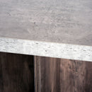 Set of 4 Ottomans Seats & Dining Table by Lavishway | Dining Table Set-44235