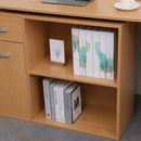 Adjustable Office Desk in Brown by Lavishway | Desks-43306