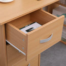 Pine Wood Computer & Office Desk by Lavishway | Desks-43315