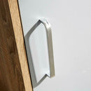 Single Door Grey Narrow Wardrobe by Lavishway | Wardrobe-38707