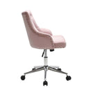 Adjustable Swivel Velvet Chair by Lavishway | Velvet Chairs-39295