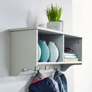 Wall Mounted Storage Coat Hook Rack by Lavishway | Hall Trees-38861