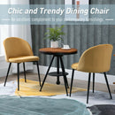 Upholstered Fabric Modern Dining Chair by Lavishway | Dining Chairs-42766