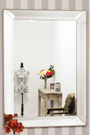 Modern Glass Large Wall Mirror by Lavishway | Wall Mirrors-38781