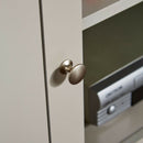 Set of Grey Oak Living Room Furniture by Lavishway | Book Shelves and Cabinets-42960