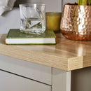 Oak Finish Bedroom Set in Grey by Lavishway | Chest Of Drawers-39451