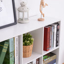 9 Cube Storage Unit& Bookcase in White by Lavishway | Book Shelves and Cabinets-42500