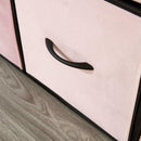 3 Drawer Pink Velvet Storage Bench by Lavishway | Benches & Storage Benches-38626