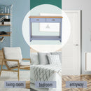 Retro Style 2 Drawer Console Table by Lavishway | Hallway Console Table-45036