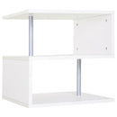 White 2-tier shelves Coffee & End Side Table by Lavishway | Side Tables-38520