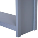 Retro Style 2 Drawer Console Table by Lavishway | Hallway Console Table-45037