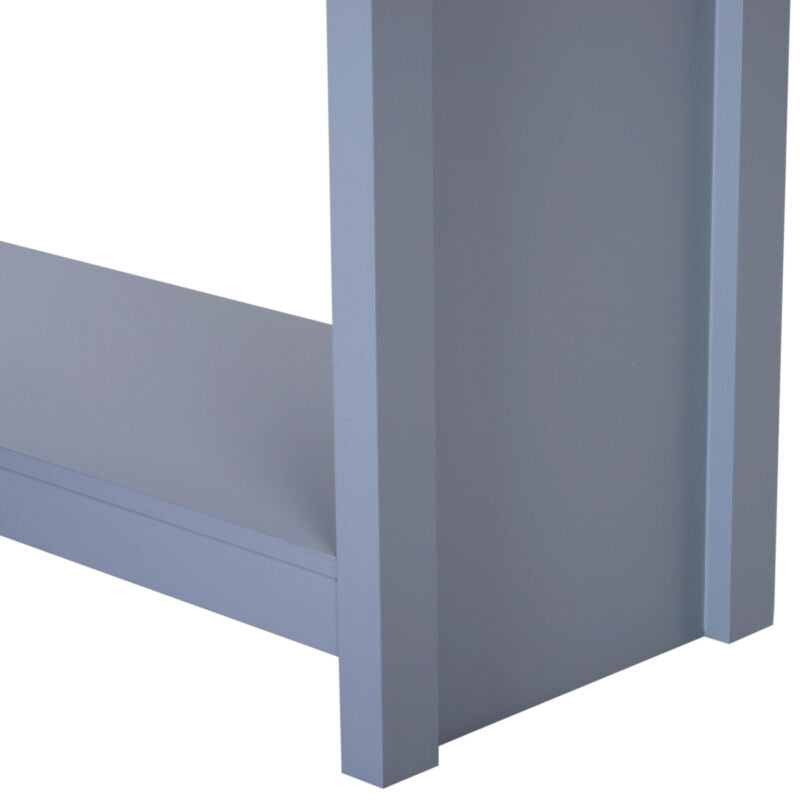 Retro Style 2 Drawer Console Table by Lavishway | Hallway Console Table-45037