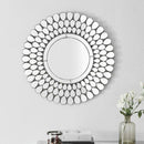 Classic Hallway Decorative Round Wall Mirror by Lavishway | Wall Mirrors-38879