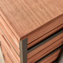 Tall 4 Drawer Wooden Chest of Drawers by Lavishway | Chest Of Drawers-43393