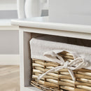 Wooden Basket Chest Storage Units by Lavishway | Hallway Cabinets-43352