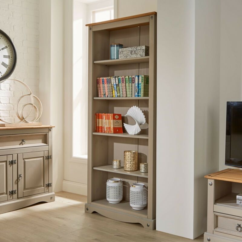 Corona Pine Grey Living Room Furniture by Lavishway | Coffee Tables-42998