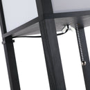 Modern 4-Tier Open Shelf Floor Lamp by Lavishway | Floor Lamps-43976