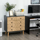 Pine Wood 5 Drawer Chest Storage Cabinet by Lavishway | Chest Of Drawers-45138