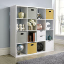 Wooden White Storage Bookcase Display Unit by Lavishway | Book Shelves and Cabinets-39180