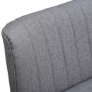 Modern Double Seat Sofa in Grey by Lavishway | Fabric Sofas-42629