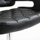 Modern Black Faux Leather Kitchen Bar Stool by Lavishway | Bar Stools-43792